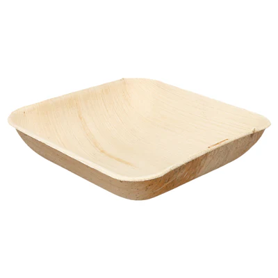 BOLS CARRÉS ARECA 15x15x4 CM NATUREL ARECA (200 UNITÉS) - REF. 223.95