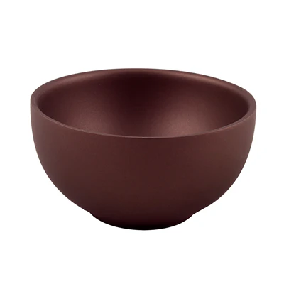 BOLS ARTINOX 350 ML Ø 12x6,25 CM BORDEAUX INOX (1 UNITÉS) - REF. 262.02