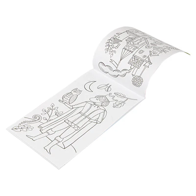 CAHIERS COLORIAGE "CHÂTEAUX" 100 G/M2 12,5x22 CM QUADRICHROMIE CELLULOSE (100 UNITÉS) - REF. 224.62 - Image 3