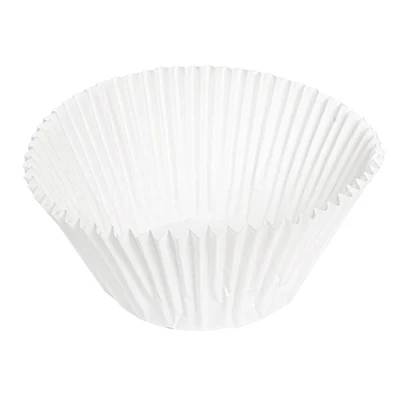 CAPSULES PETIT FOURS 50 G/M2 Ø 5,7x4,8 CM BLANC PARCH.INGRAISSABLE (500 UNITÉS) - REF. 184.84