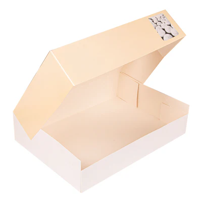 50 U. BOÎTES CATERING AVEC FENÊTRE 325 G/M2 35x25x8 CM QUADRICHROMIE CARTON (50 UNITÉS) - REF. 154.98 - Image 4