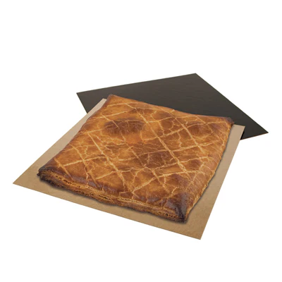 BASE POUR GÂTEAU DEUX FACES 1100 G/M2 24x24 CM CHOCOLAT/PRALINÉ CARTON (100 UNITÉS) - REF. 223.72 - Image 2