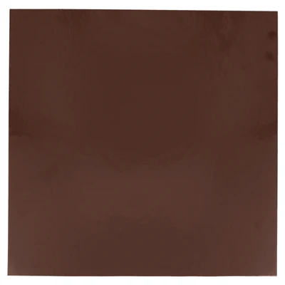 BASE POUR GÂTEAU DEUX FACES 1100 G/M2 24x24 CM CHOCOLAT/PRALINÉ CARTON (100 UNITÉS) - REF. 223.72 - Image 3