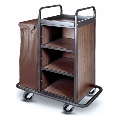 CHARIOT SANS PORTES + 1 SAC ARROW 110x60x131 CM MARRON FER (1 UNITÉS) - REF. 128.24