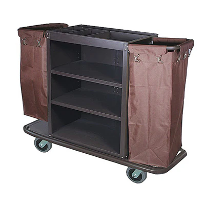 CHARIOT SANS PORTES + 2 SACS ARROW 144x52x102,5 CM MARRON FER (1 UNITÉS) - REF. 128.25