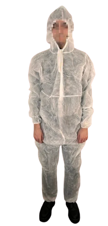 COMBINAISON DE PROTECTION JETABLE EN PP