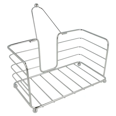 CORBEILLE SERVIETTES 23x12,5x12,5 CM CHROME INOX (1 UNITÉS) - REF. 214.04