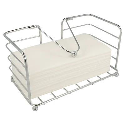 CORBEILLE SERVIETTES 23x12,5x12,5 CM CHROME INOX (1 UNITÉS) - REF. 214.04 - Image 2