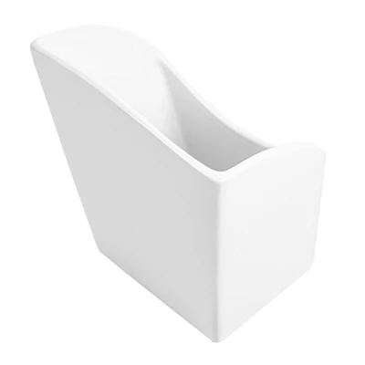 BOÎTES À FRITES L AKALA 13,3x9,4x14,6 CM BLANC PORCELAINE (6 UNITÉS) - REF. 260.57 - Image 4
