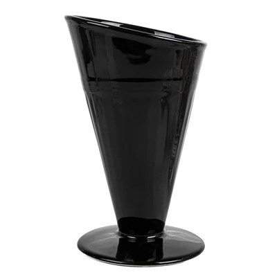 GOBELETS POUR FRITURES AKALA Ø11,8x19,8 CM NOIR PORCELAINE (6 UNITÉS) - REF. 260.61 - Image 2