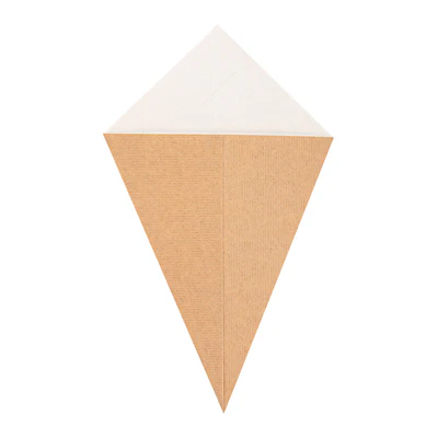 CORNETS FRITES THEPACK 250 G 15,7x26,8 CM NATUREL CARTON NANO-MICRO (1200 UNITÉS) - REF. 234.46 - Image 4