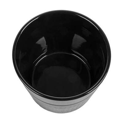 GOBELETS POUR FRITURES AKALA Ø10,3x9 CM NOIR PORCELAINE (6 UNITÉS) - REF. 260.60 - Image 3