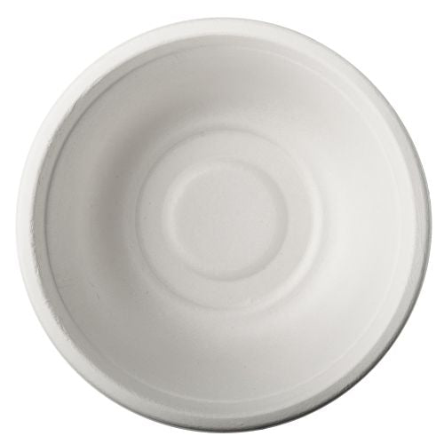 Coupelles, canne à sucre "pure" 500 ml Ø 15,5 cm · 5,4 cm blanc (144 unités)