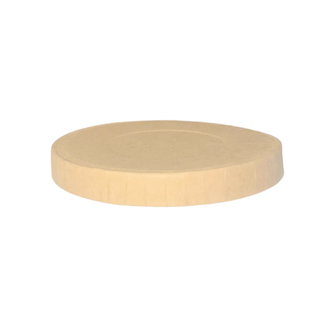 Couvercle en carton kraft Ø 62 mm - Image 2