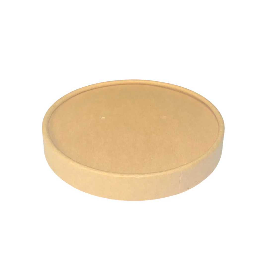 Couvercle en carton kraft Ø 98 mm