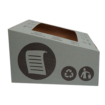 COUVERCLE DE PAPIER 38,4x31,1x12 CM BLEU CARTON (10 UNITÉS) - REF. 251.40 - Image 3