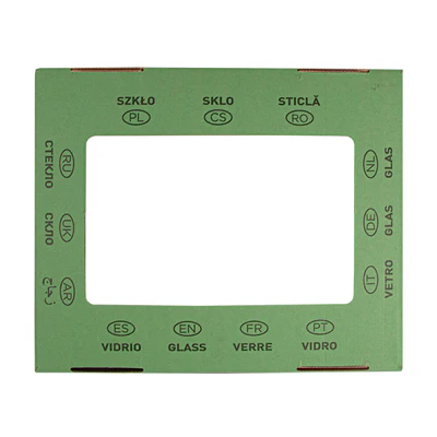 COUVERCLE EN VERRE 38,4x31,1x12 CM VERT CARTON (10 UNITÉS) - REF. 251.41 - Image 2