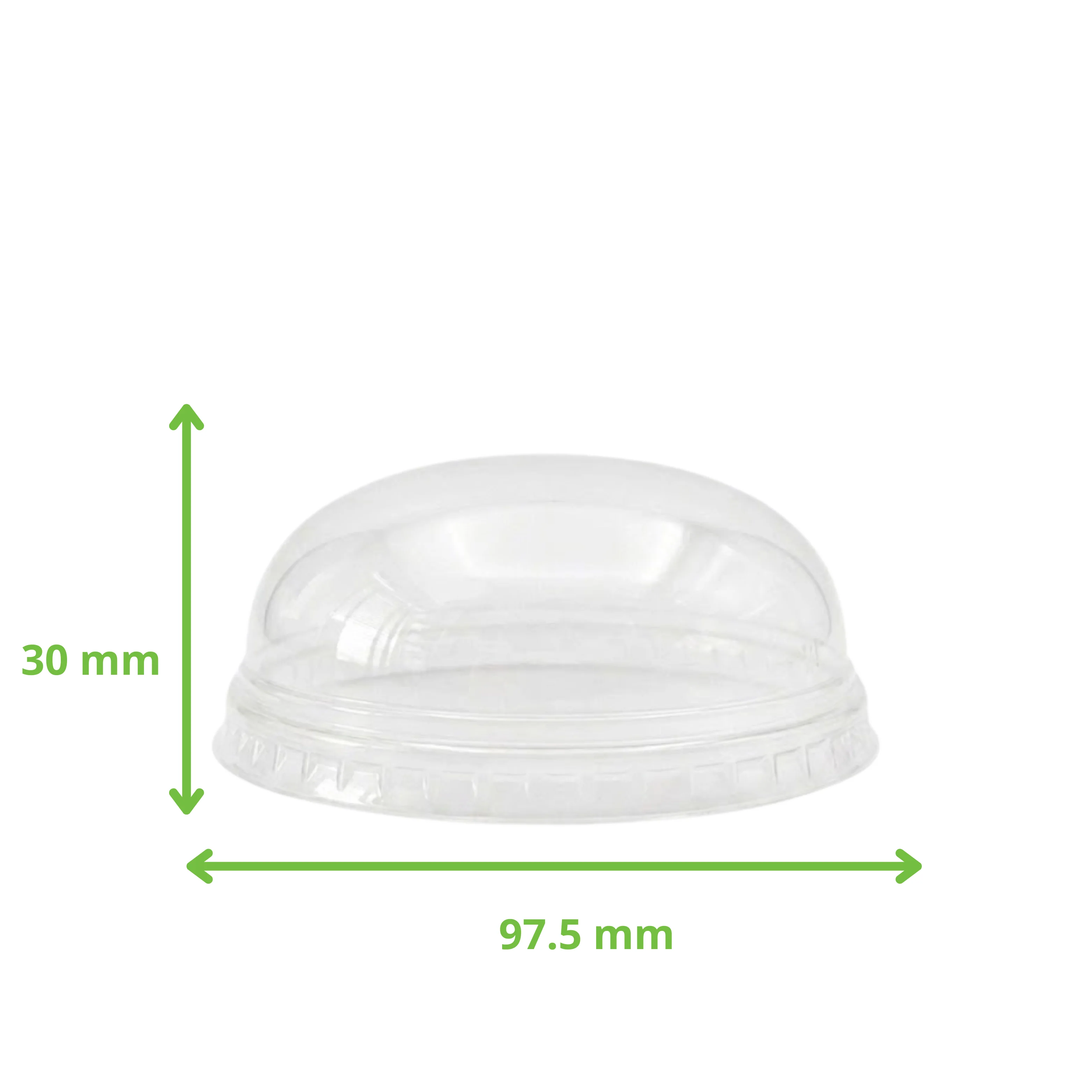 Couvercle plastique pour Pots de glace personnalisés 245 ml - Livraison expresse - Image 2