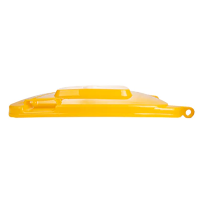 COUVERCLE POUR CONTENEUR 240L 71x56x7,4 CM JAUNE HDPE (1 UNITÉS) - REF. 258.93 - Image 2