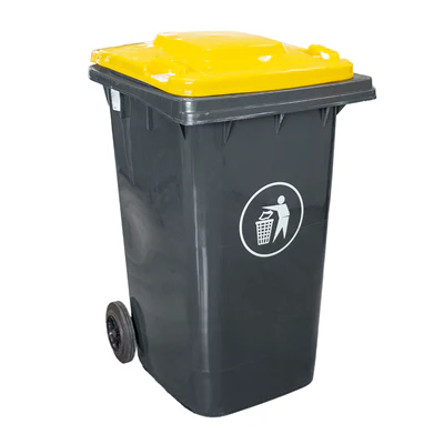 COUVERCLE POUR CONTENEUR 240L 71x56x7,4 CM JAUNE HDPE (1 UNITÉS) - REF. 258.93 - Image 4