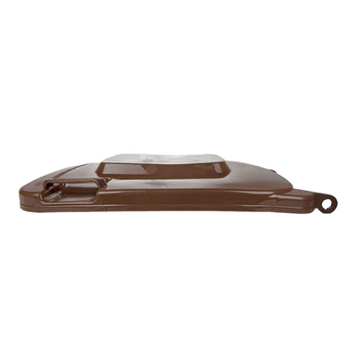 COUVERCLE POUR CONTENEUR 240L 71x56x7,4 CM MARRON HDPE (1 UNITÉS) - REF. 258.92 - Image 2