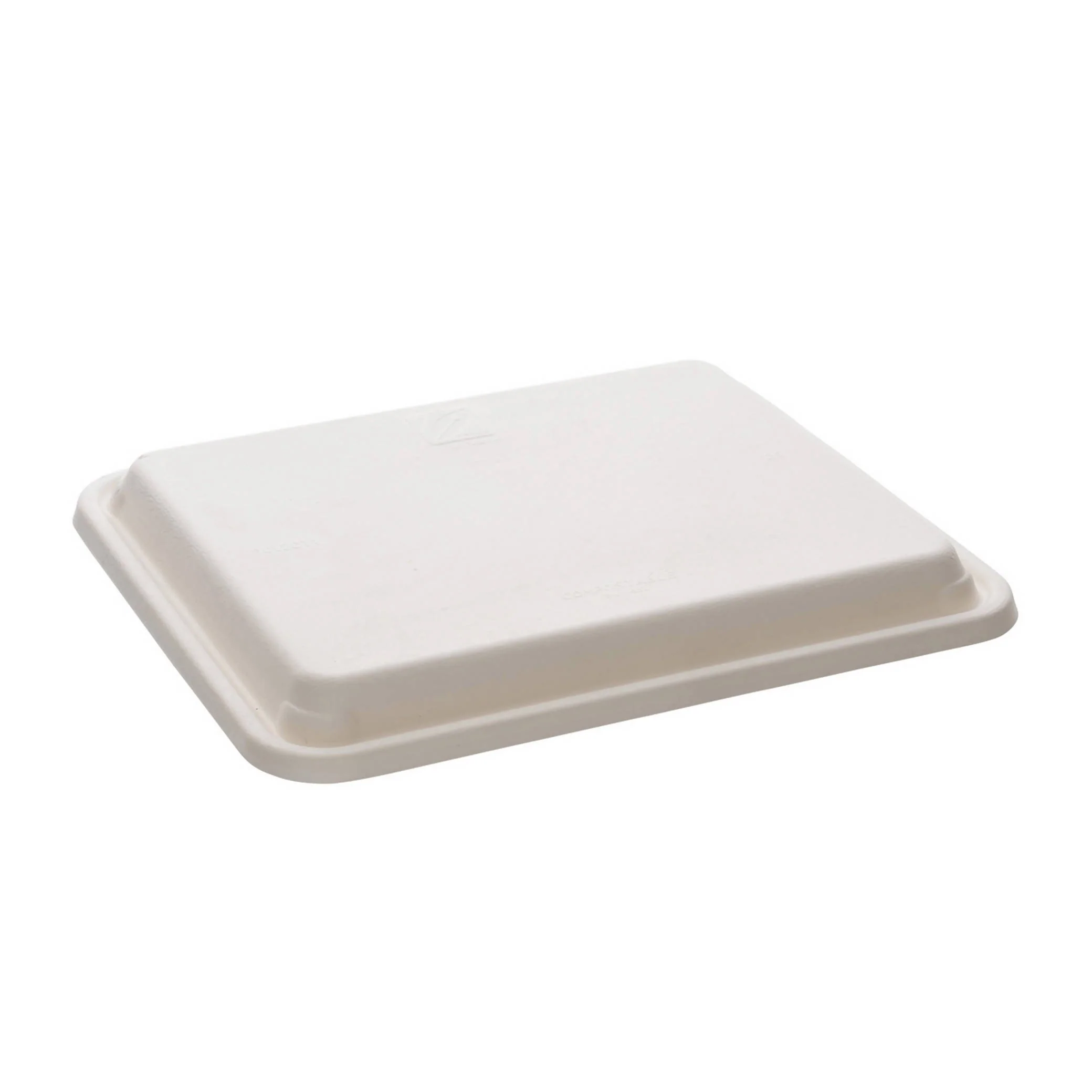 COUVERCLE POUR PLATEAU REPAS EN FIBRE 5 COMPARTIMENTS (200 UNITÉS)