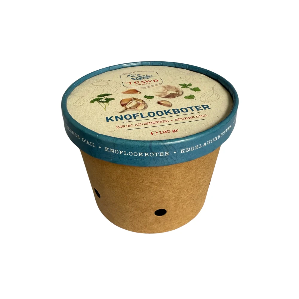 Couvercle personnalisé ⌀ 115 mm pour pots en carton personnalisés - Image 3