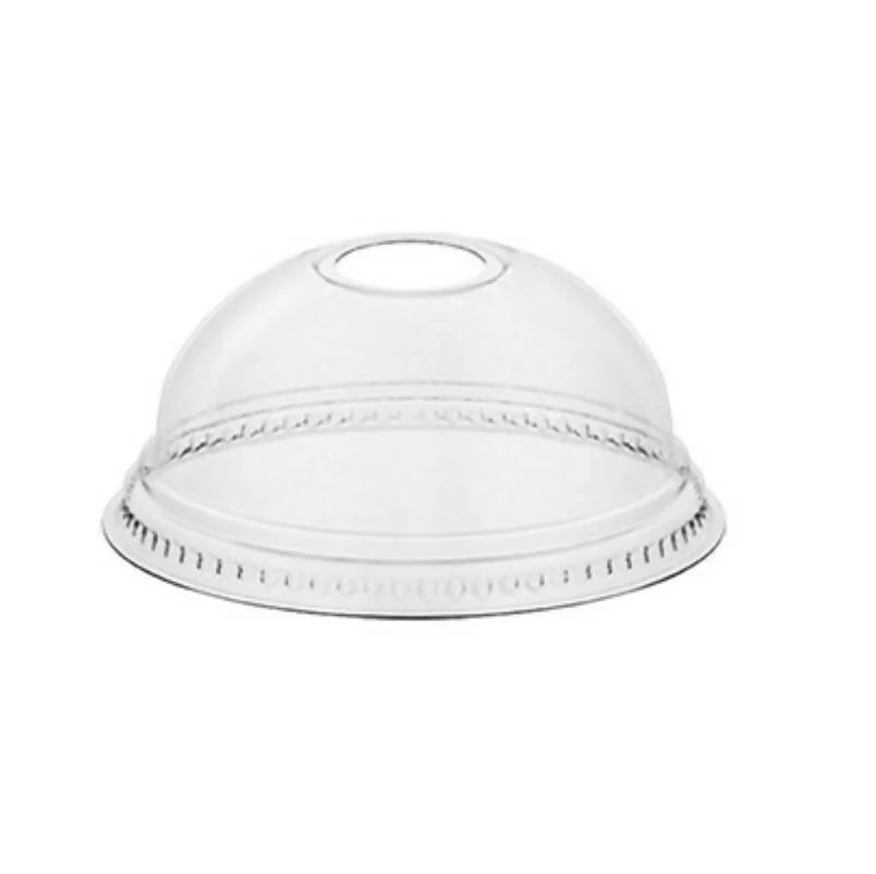 Couvercles Dome avec passage de paille pour pots à dessert TS7X / TP9X (800 unités)