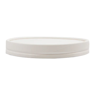 COUVERCLE POUR CODE 228.33 510 ML 560 G/M2 + PE Ø11,5 CM BLANC CARTON (500 UNITÉS) - REF. 228.35 - Image 2