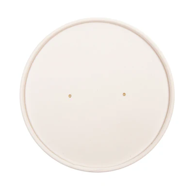 COUVERCLE POUR CODE 228.33 510 ML 560 G/M2 + PE Ø11,5 CM BLANC CARTON (500 UNITÉS) - REF. 228.35 - Image 3