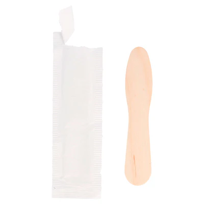 CUILLÈRES À GLACES EN SACHET WOOD 7,5 CM NATUREL BOIS (600 UNITÉS) - REF. 170.45 - Image 3