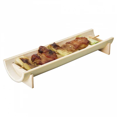DEMI "KOBE" BAMBOO Ø 6x20x3 CM NATUREL BAMBOU (100 UNITÉS) - REF. 191.84 - Image 4