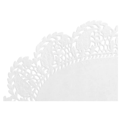 DENTELLES OVALES AJOURÉES 53 G/M2 22x16 CM BLANC PAPIER (250 UNITÉS) - REF. 125.25 - Image 2