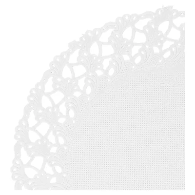 DENTELLES RONDES AJOURÉES 53 G/M2 Ø 14 CM BLANC PAPIER (250 UNITÉS) - REF. 301.05 - Image 2