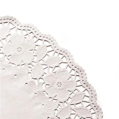 DENTELLES RONDES AJOURÉES 53 G/M2 Ø 21,5 CM BLANC PAPIER (250 UNITÉS) - REF. 301.11