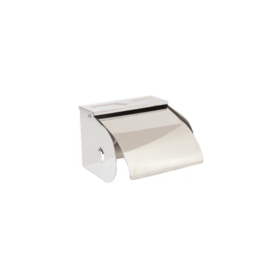 DISTRIBUTEUR PAPIER HYGIÉNIQUE DOM. 12,5x10x9,5 CM ARGENTE INOX (1 UNITÉS) - REF. 115.56