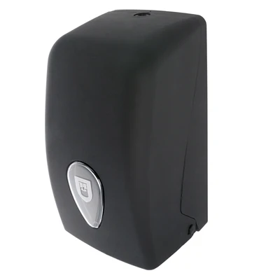 DISTRIBUTEUR HYGIÉNIQUE ZIG-ZAG 13,5x13,5x27,7 CM NOIR ABS (1 UNITÉS) - REF. 217.44