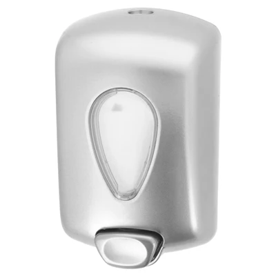 DOSEUR DE SAVON 700 ML 13x9x21 CM ARGENTE ABS (1 UNITÉS) - REF. 225.03