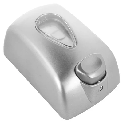 DOSEUR DE SAVON 700 ML 13x9x21 CM ARGENTE ABS (1 UNITÉS) - REF. 225.03 - Image 3