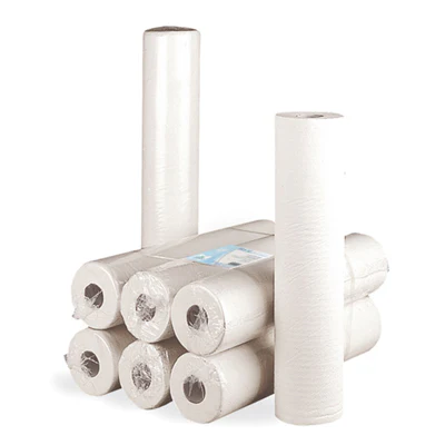 COUVERTURE LIT ECOLABEL 2 COUCHES 130FE 19 G/M2 0,50x52 M BLANC OUATE (12 UNITÉS) - REF. 214.25
