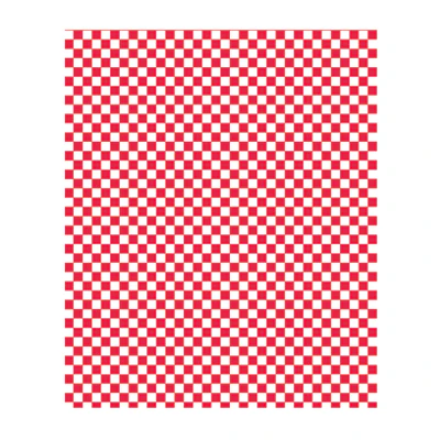 FETTABWEISENDES PAPIER FAST FOOD 'RED FITIPALDI' 35 G/M2 28x34 CM BLANC PARCH.INGRAISSABLE (1000 UNITÉS) - REF. 169.08