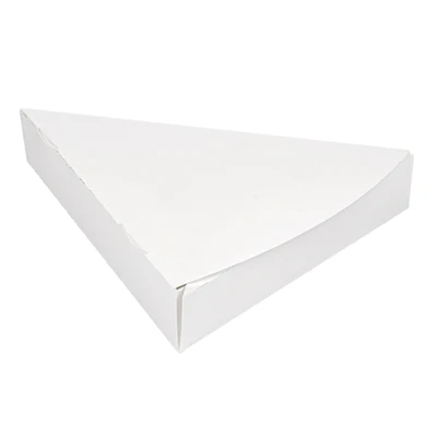 EMBALLAGES TRIANGULAIRES PIZZA THEPACK 18x23x3 CM BLANC CARTON NANO-MICRO (500 UNITÉS) - REF. 234.75 - Image 3