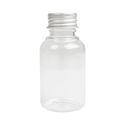 FLACONS AVEC BOUCHON EN ALUMINIUM 60 ML Ø4x8,1 CM TRANSPARENT PET (100 UNITÉS) - REF. 210.68 - Image 2