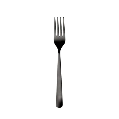 FOURCHETTES A DESSERT ARTINOX 'OSLO' 18,2 CM NOIR ACIER (12 UNITÉS) - REF. 260.83