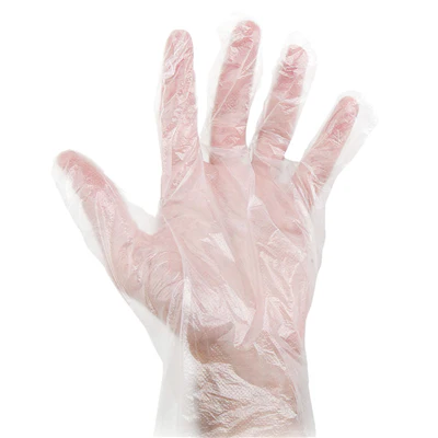 GANTS SIZE: M TRANSPARENT HDPE (100 UNITÉS) - REF. 155.57 - Image 2
