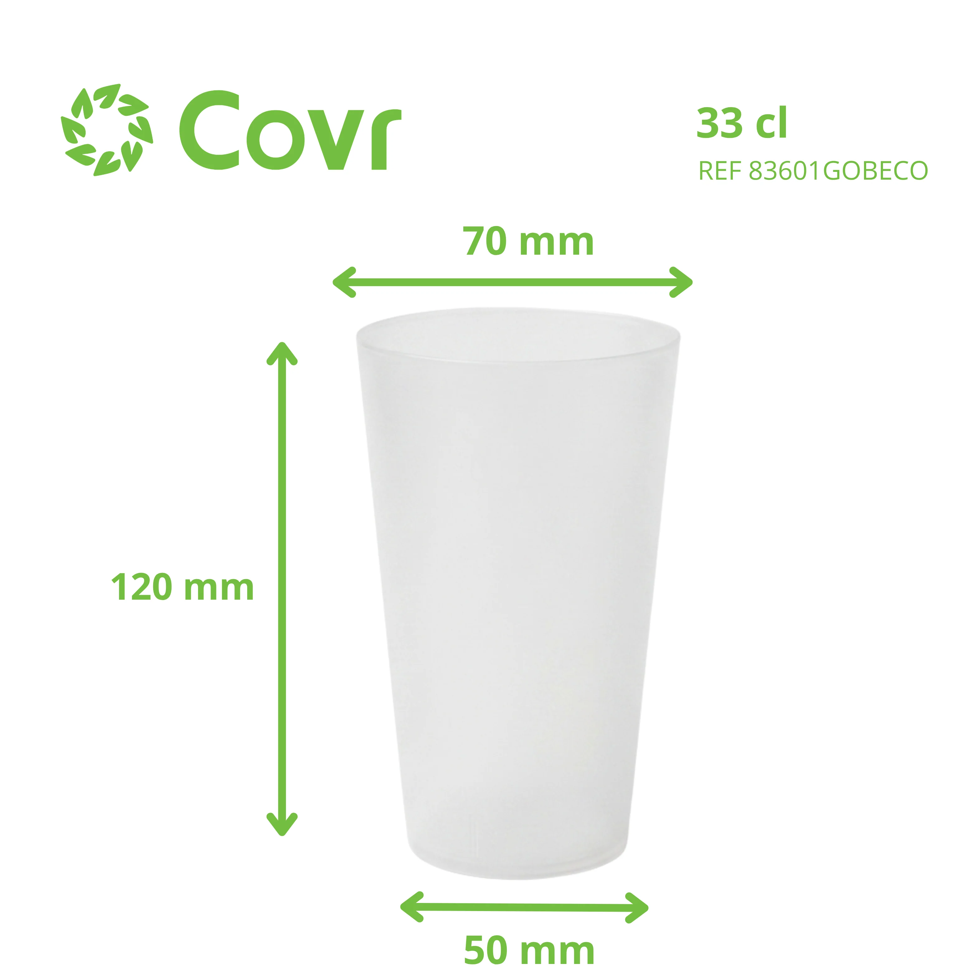 Gobelet réutilisable 33 cl (x360) - Image 2