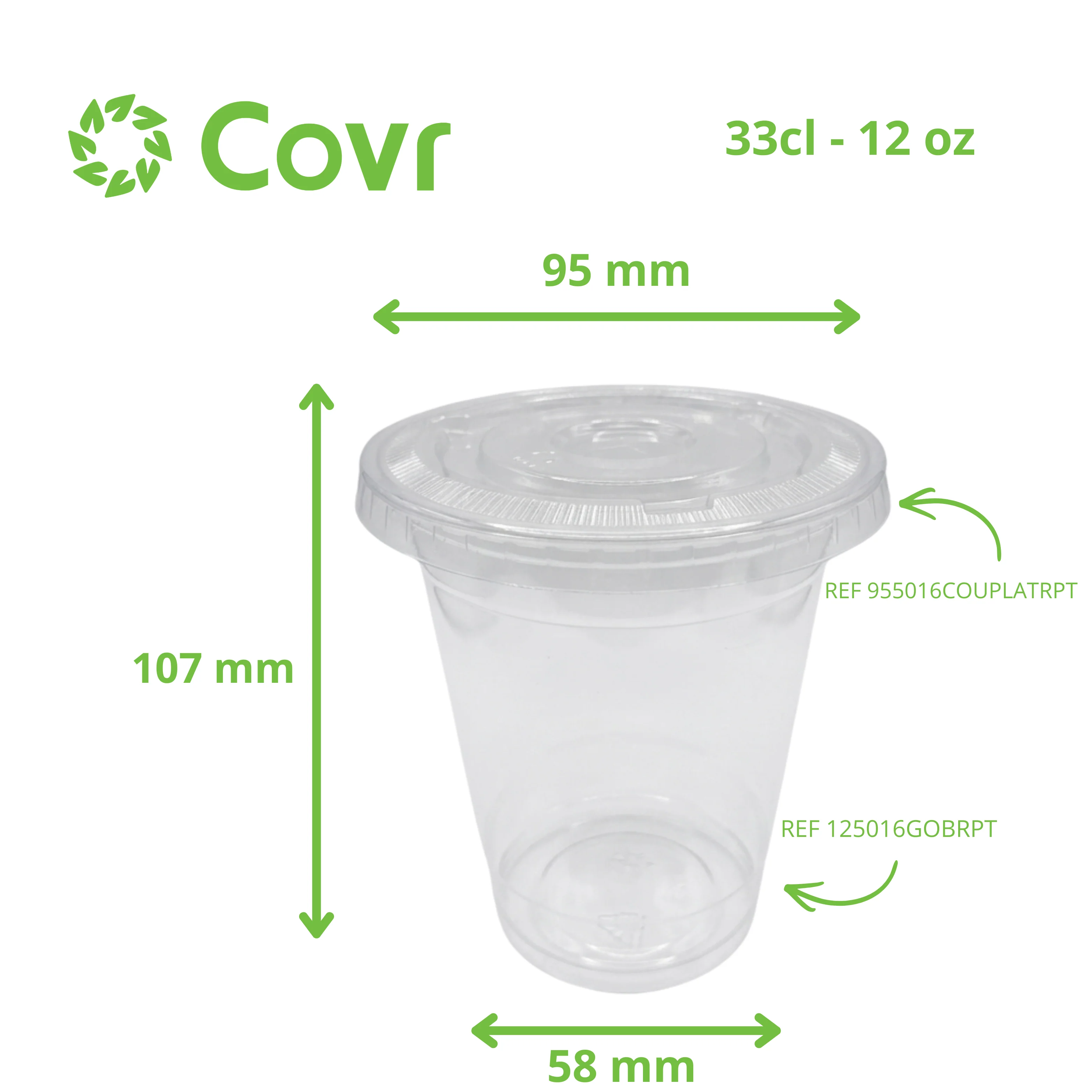 Pot Shaker rPET 12 oz / 350 - 400 ml - Image 6