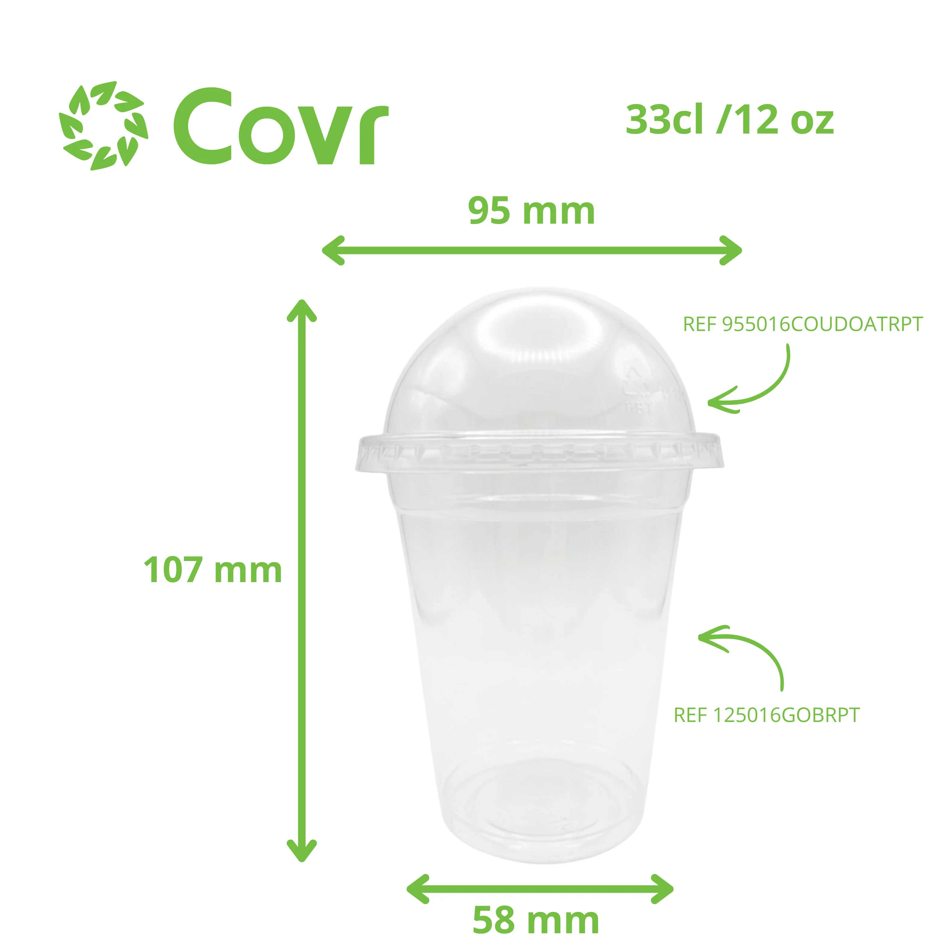 Pot Shaker rPET 12 oz / 350 - 400 ml - Image 7