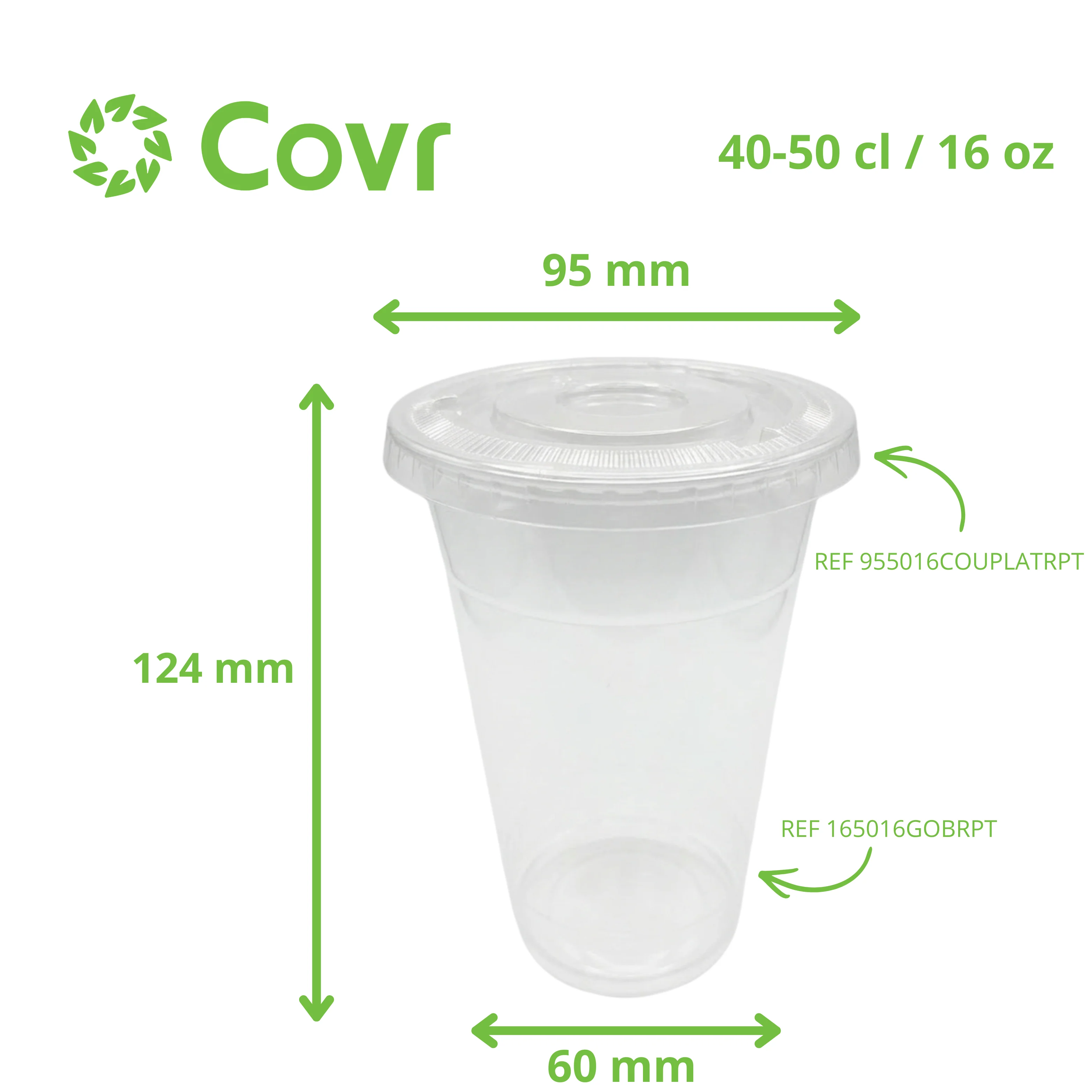 Pot Shaker rPET 16 oz / 400 - 500 ml - Image 5