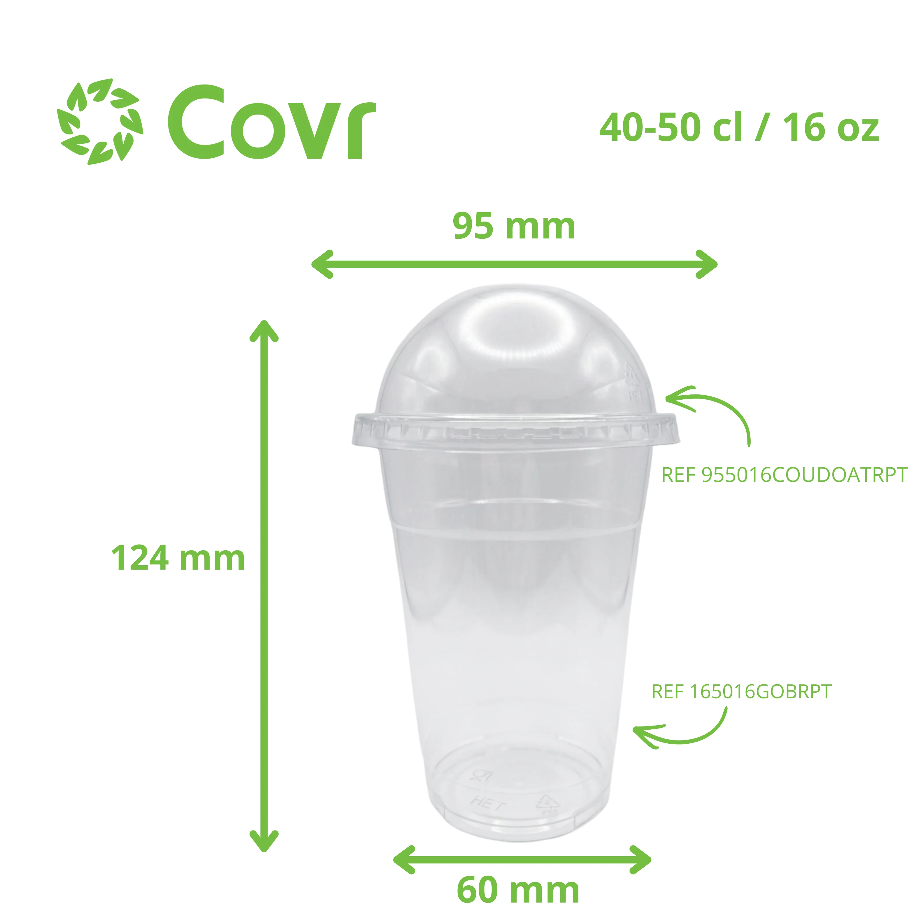 Pot Shaker rPET 16 oz / 400 - 500 ml - Image 7